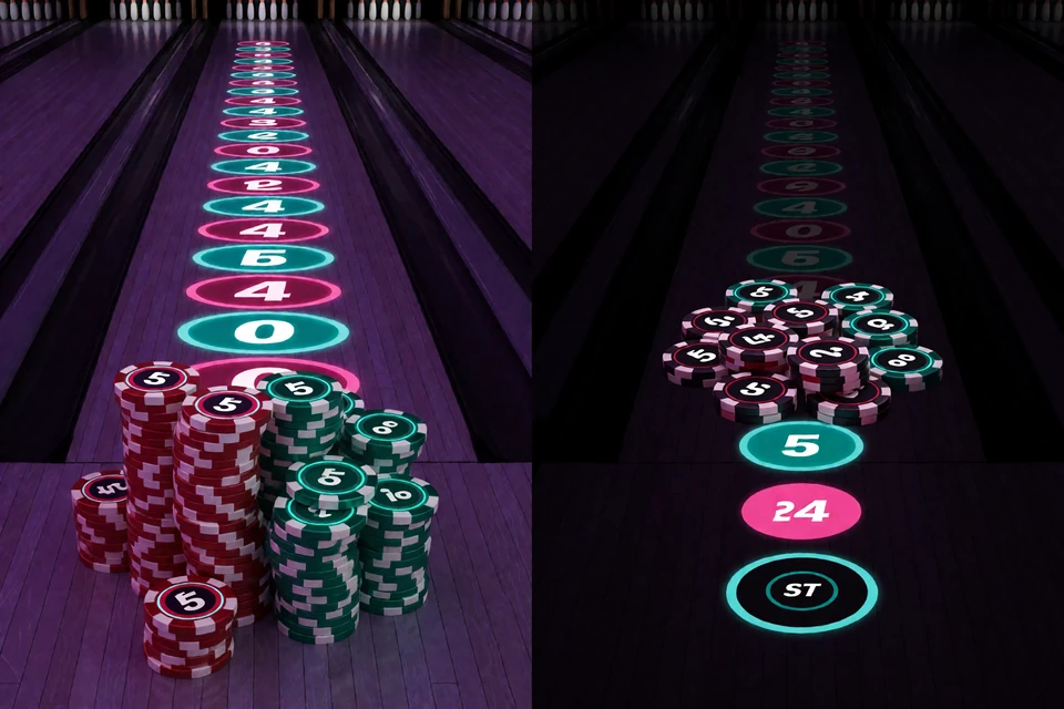 Geteilte Neon-Grafik erkl&auml;rt den 35-fachen Sticky-Umsatz und 40-fachen Freispiele-Umsatz